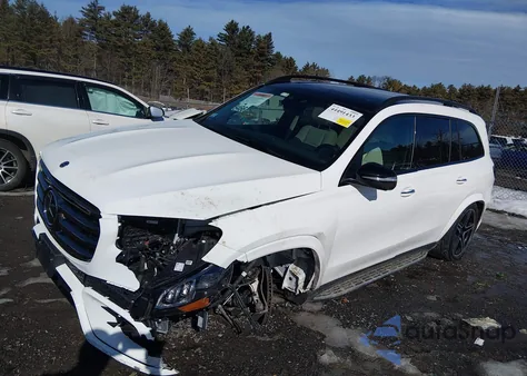 2025 Mercedes-Benz Gls 450 4Matic z USA, uszkodzony, nr VIN 4JGFF5KE2SB288606